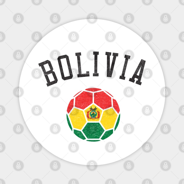 Bolivia Soccer Team Heritage Flag Magnet by ryanjaycruz